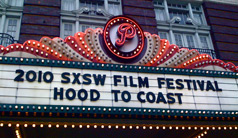 photo of a theatre marquee